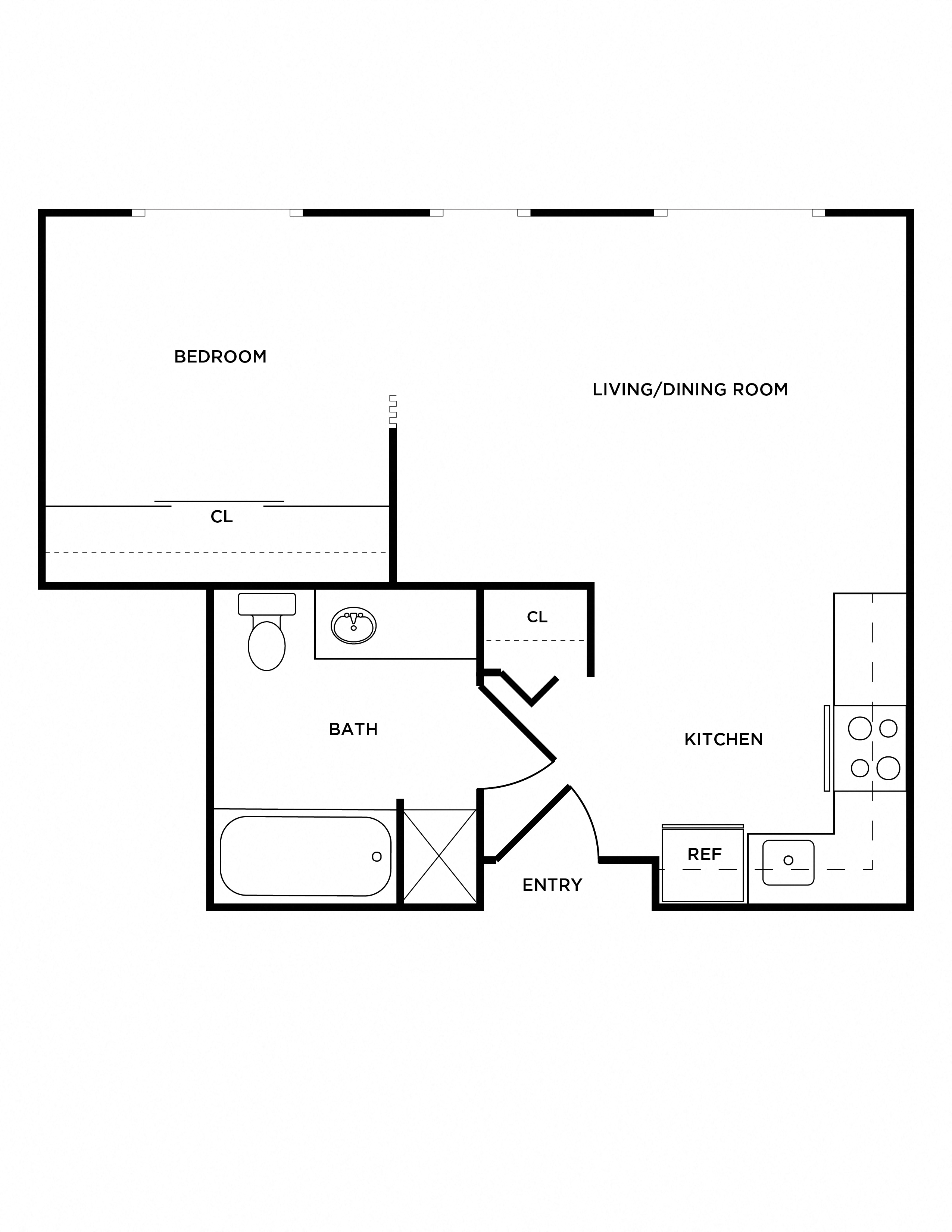 Suite A Floorplan