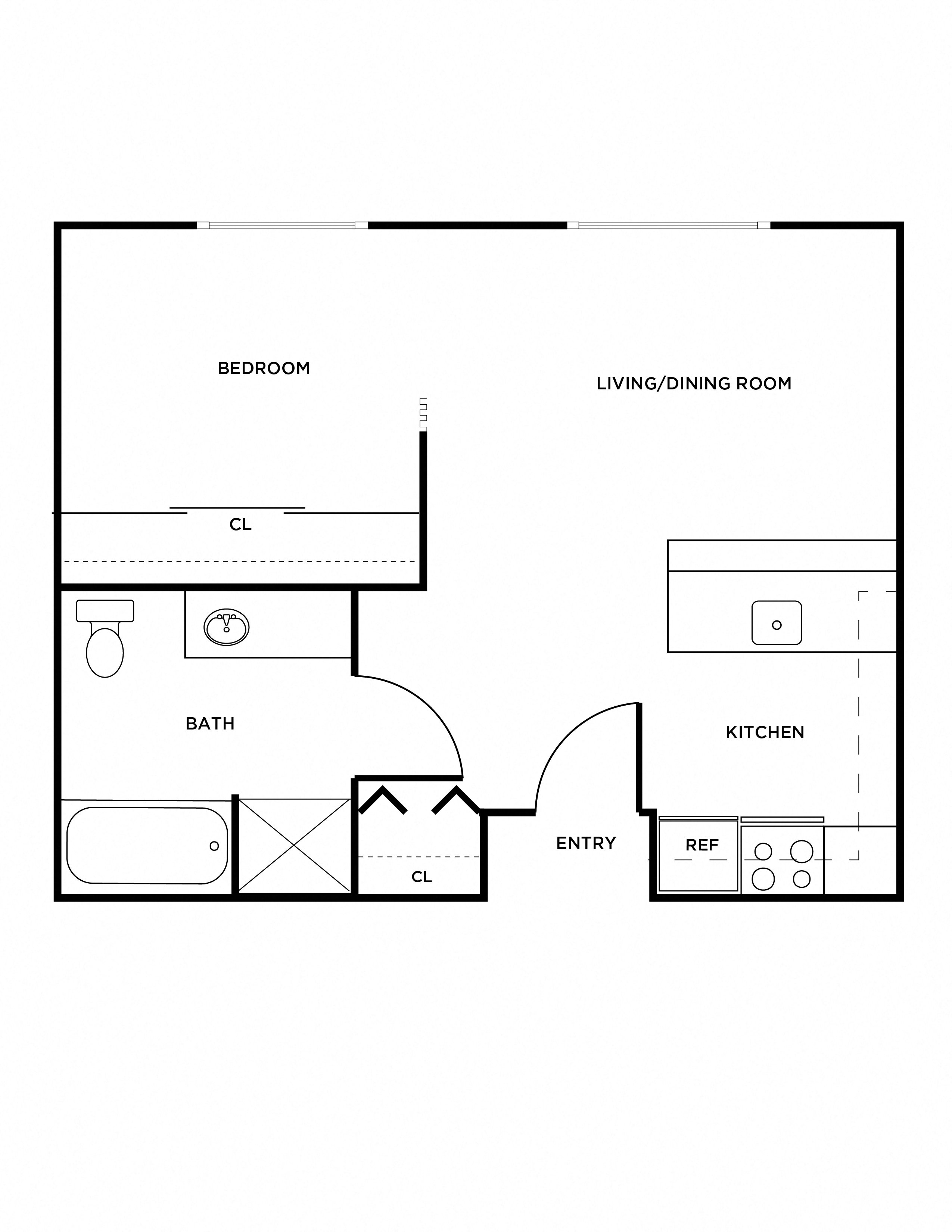 Suite A Floorplan
