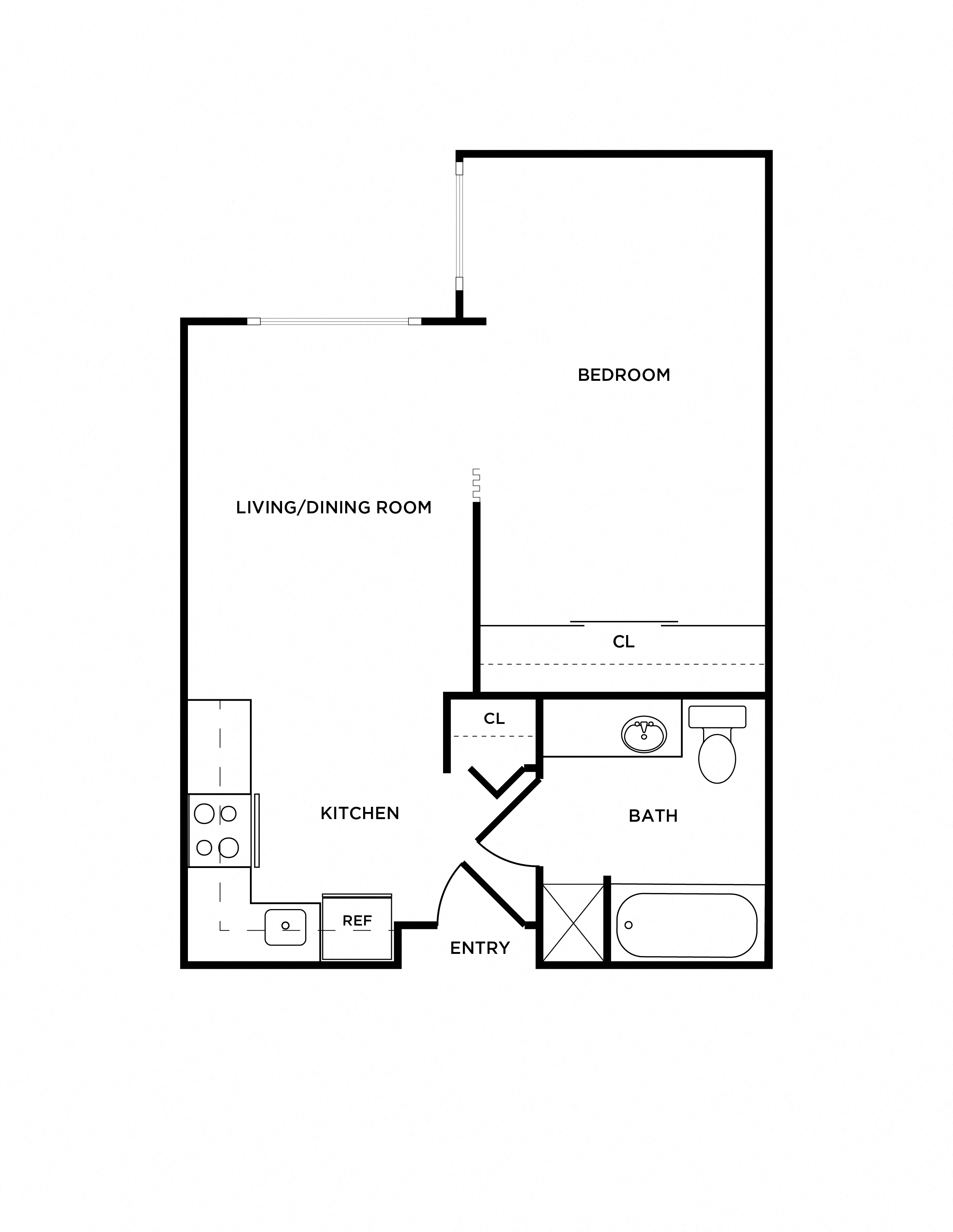 Suite A Floorplan