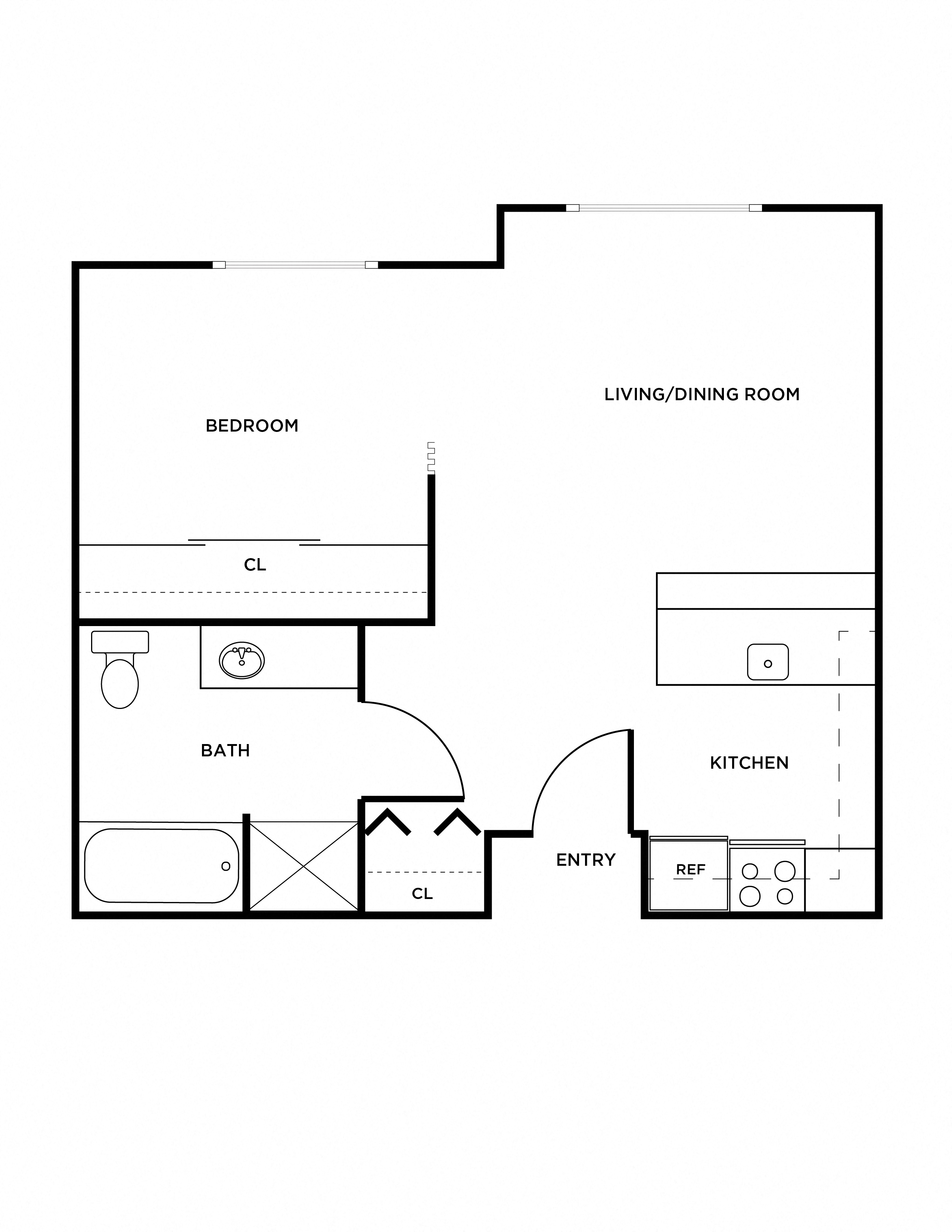 Suite A Floorplan