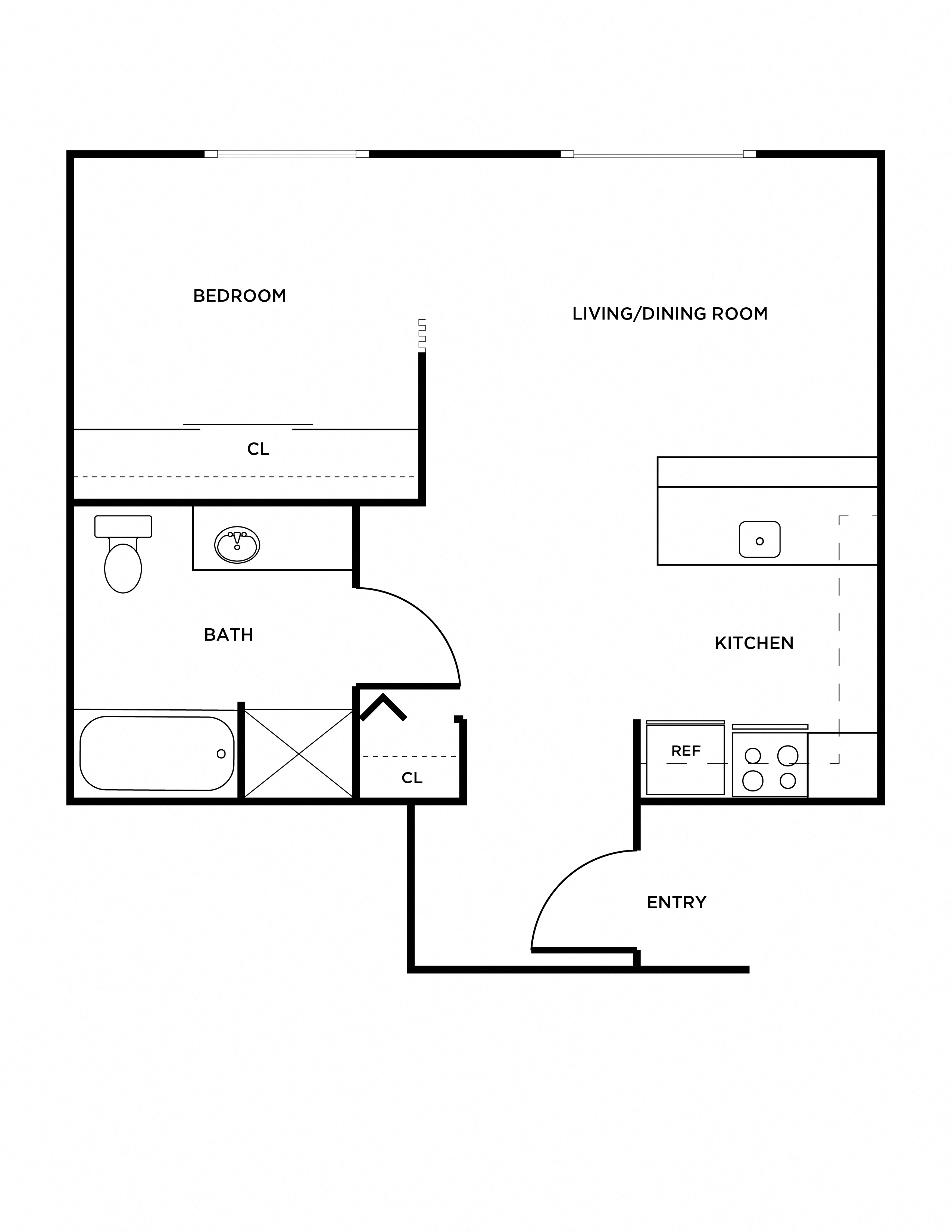 Suite A Floorplan