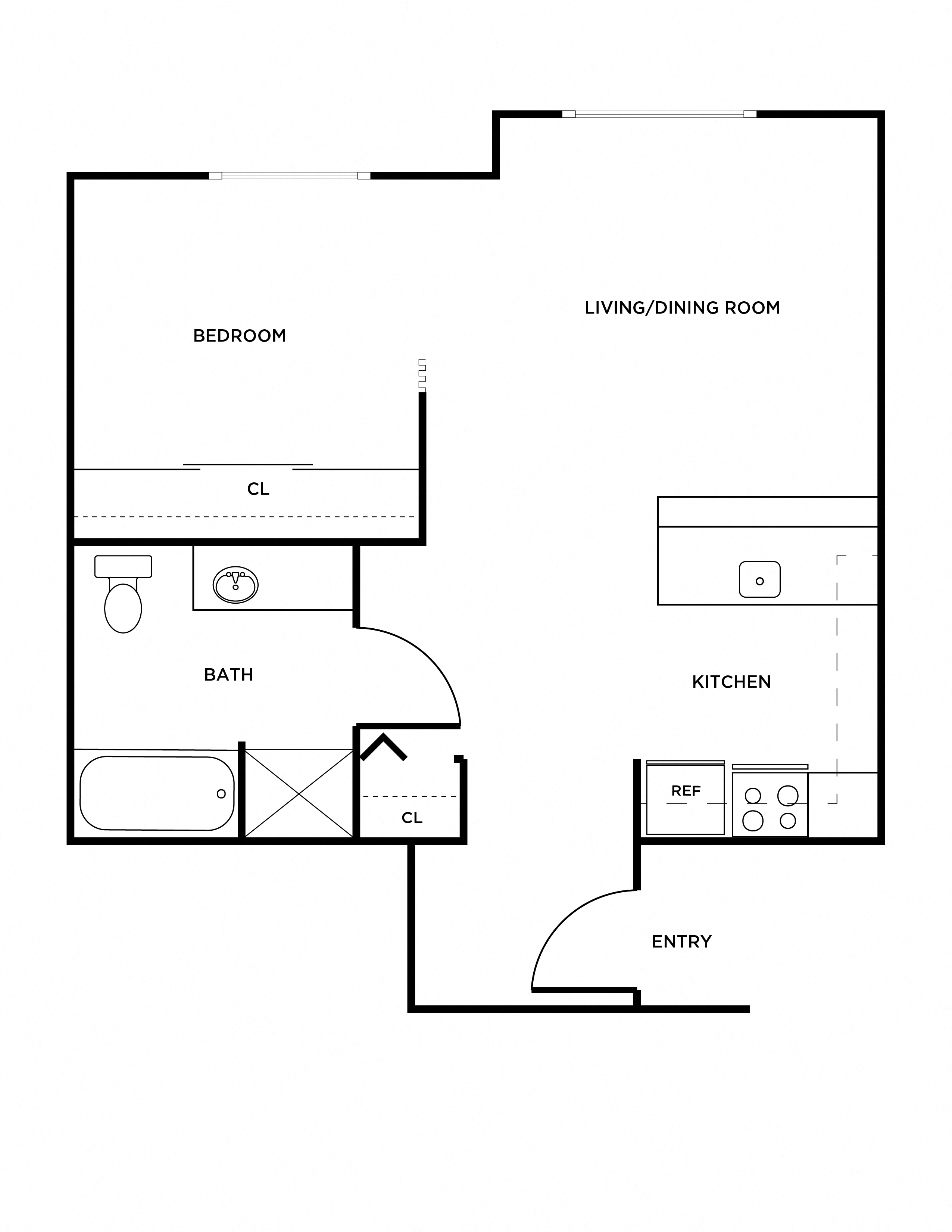Suite A Floorplan