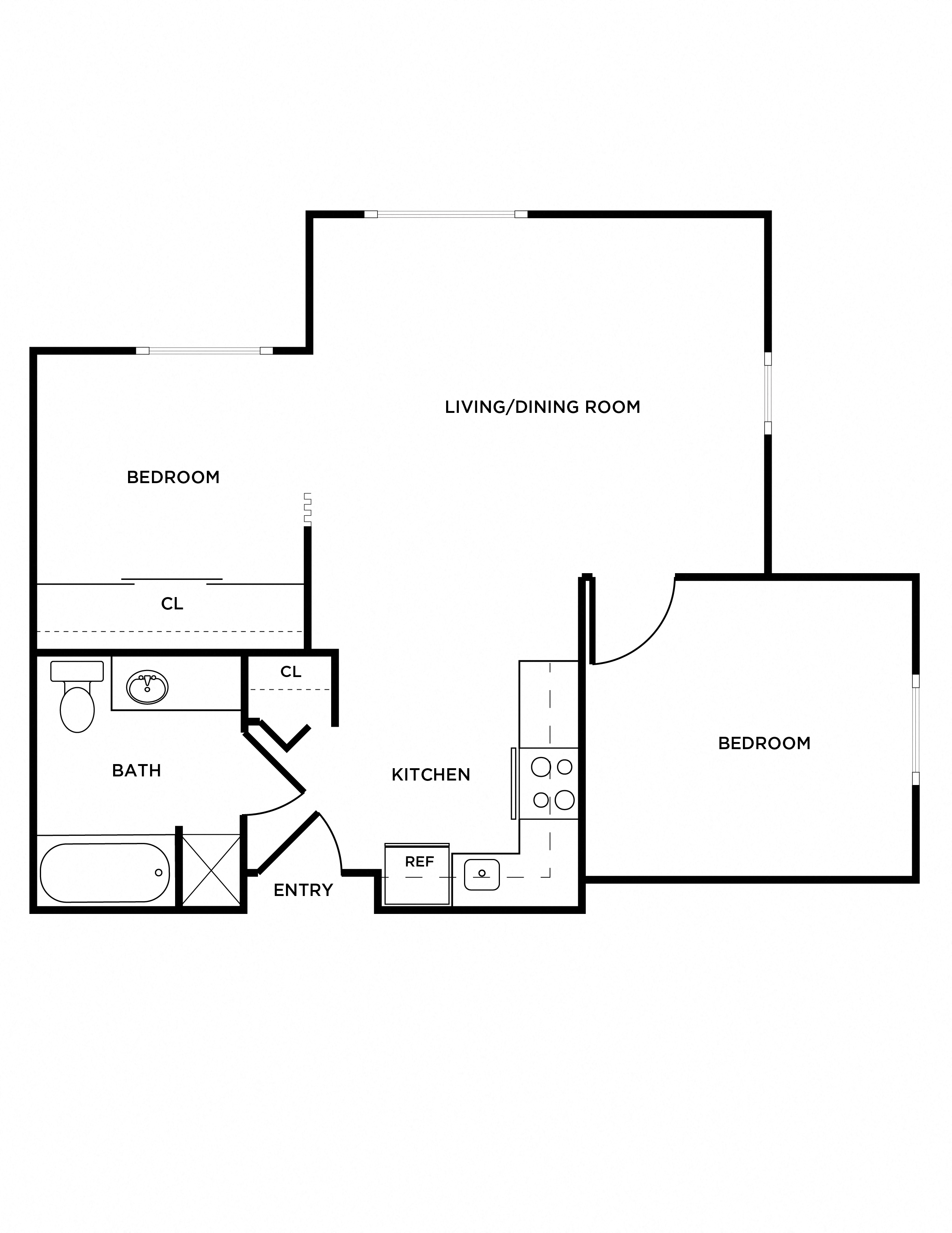 Suite A Floorplan
