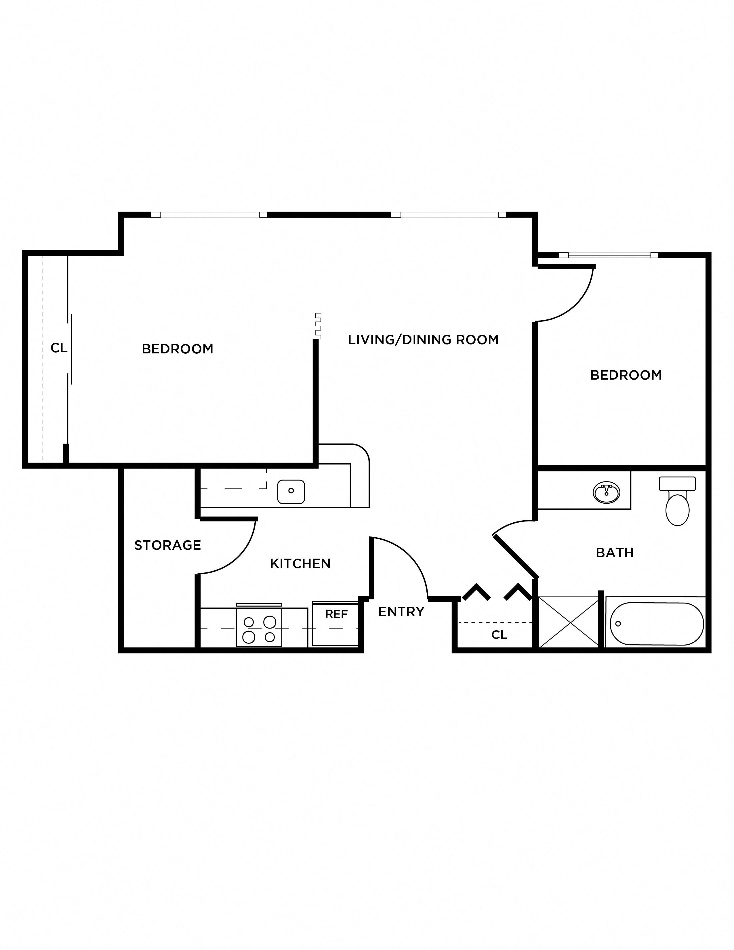 Suite A Floorplan
