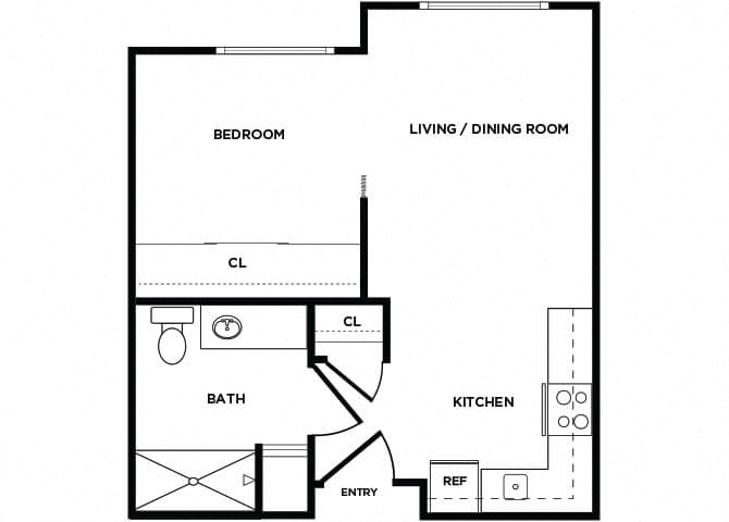Suite A Floorplan