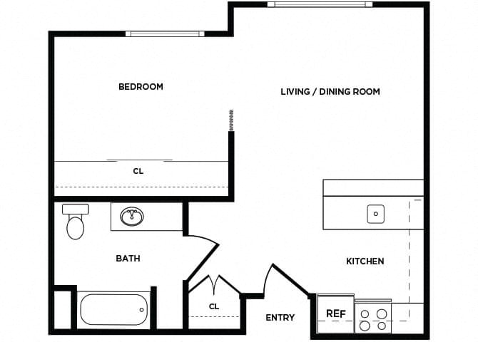Suite A Floorplan