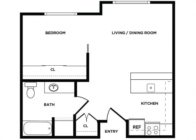 Suite A Floorplan