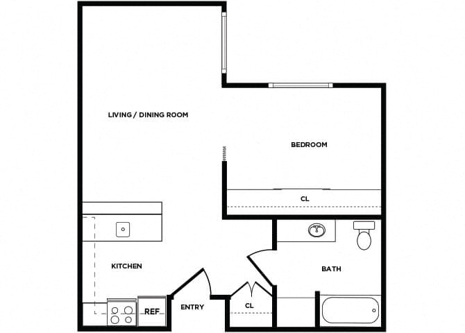 Suite A Floorplan