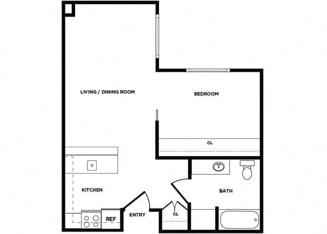 Suite A Floorplan
