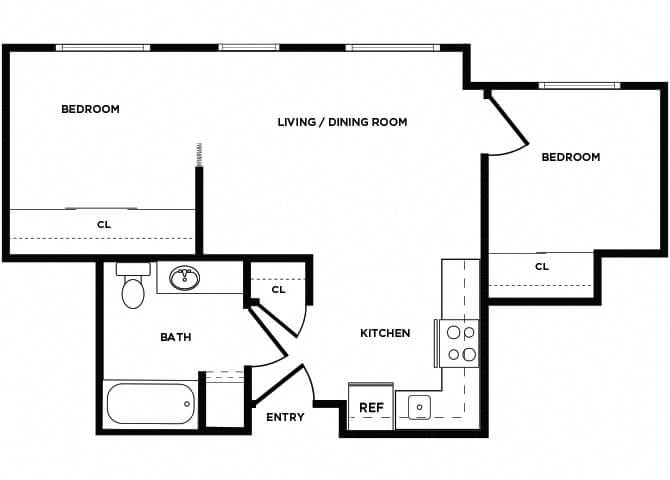 Suite A Floorplan