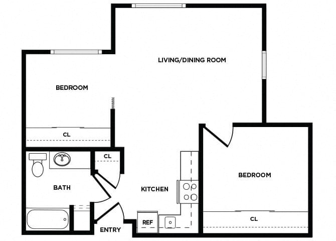 Suite A Floorplan