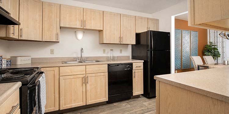 Creekside Apartments Kitchen