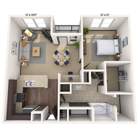 Knox-Henderson floor plan