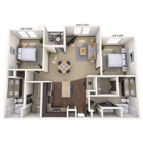 State Thomas floor plan