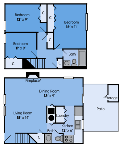 THE MAGNOLIA (3.15 A) floor plan