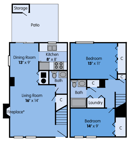 THE SYCAMORE ( 2.15 A) floor plan