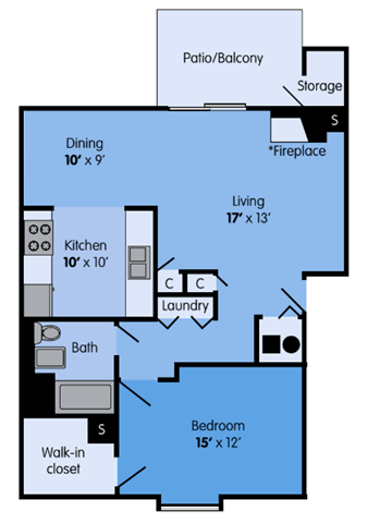 THE WILLOW (1.10 D) floor plan