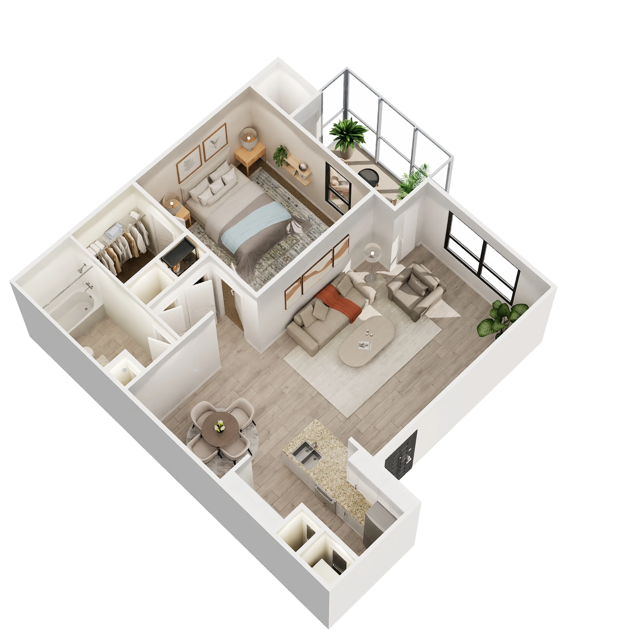 A2 floor plan