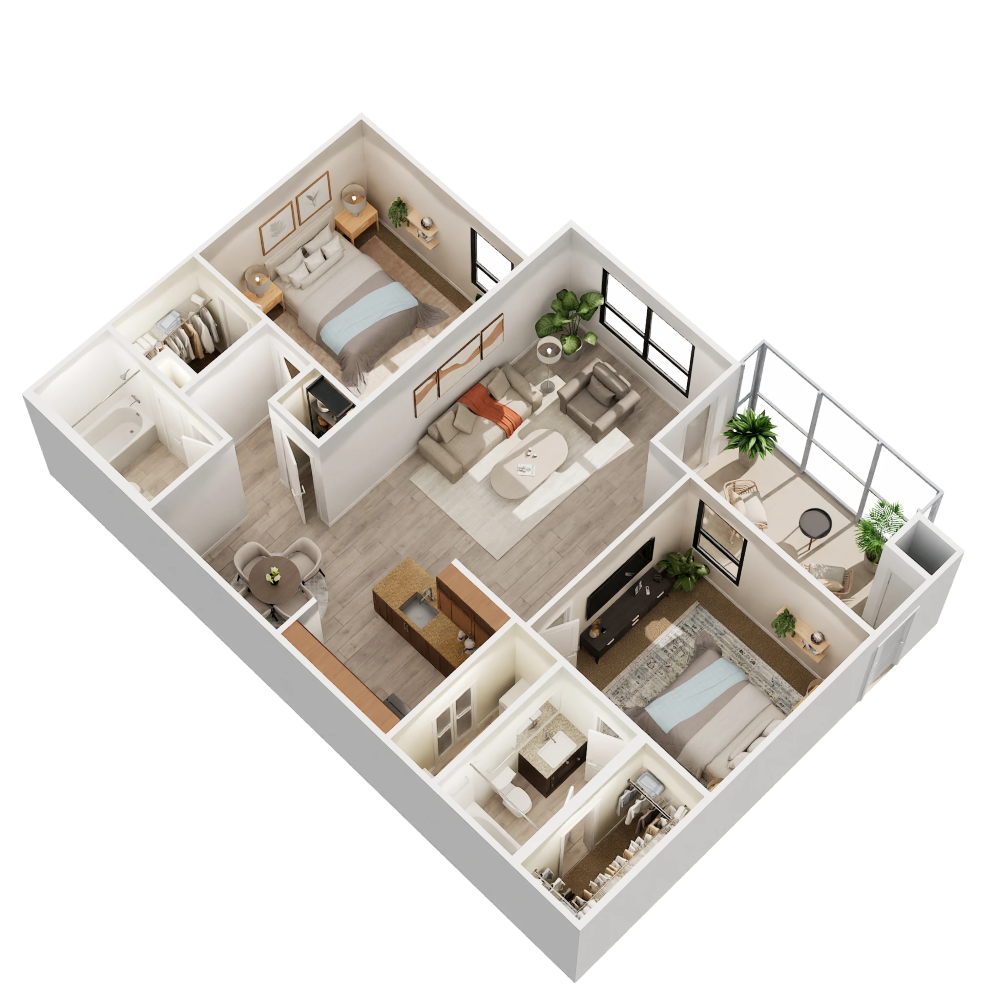 B2 floor plan