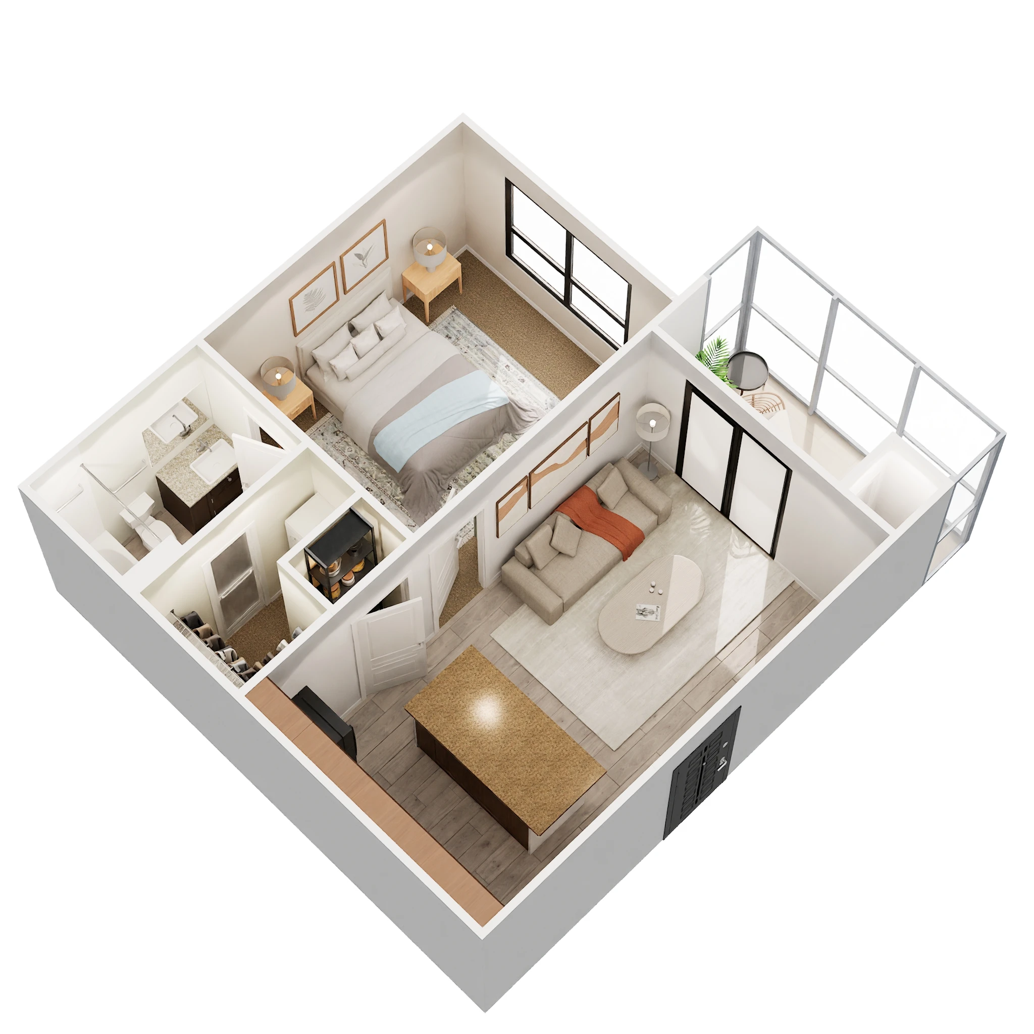 A1 floor plan
