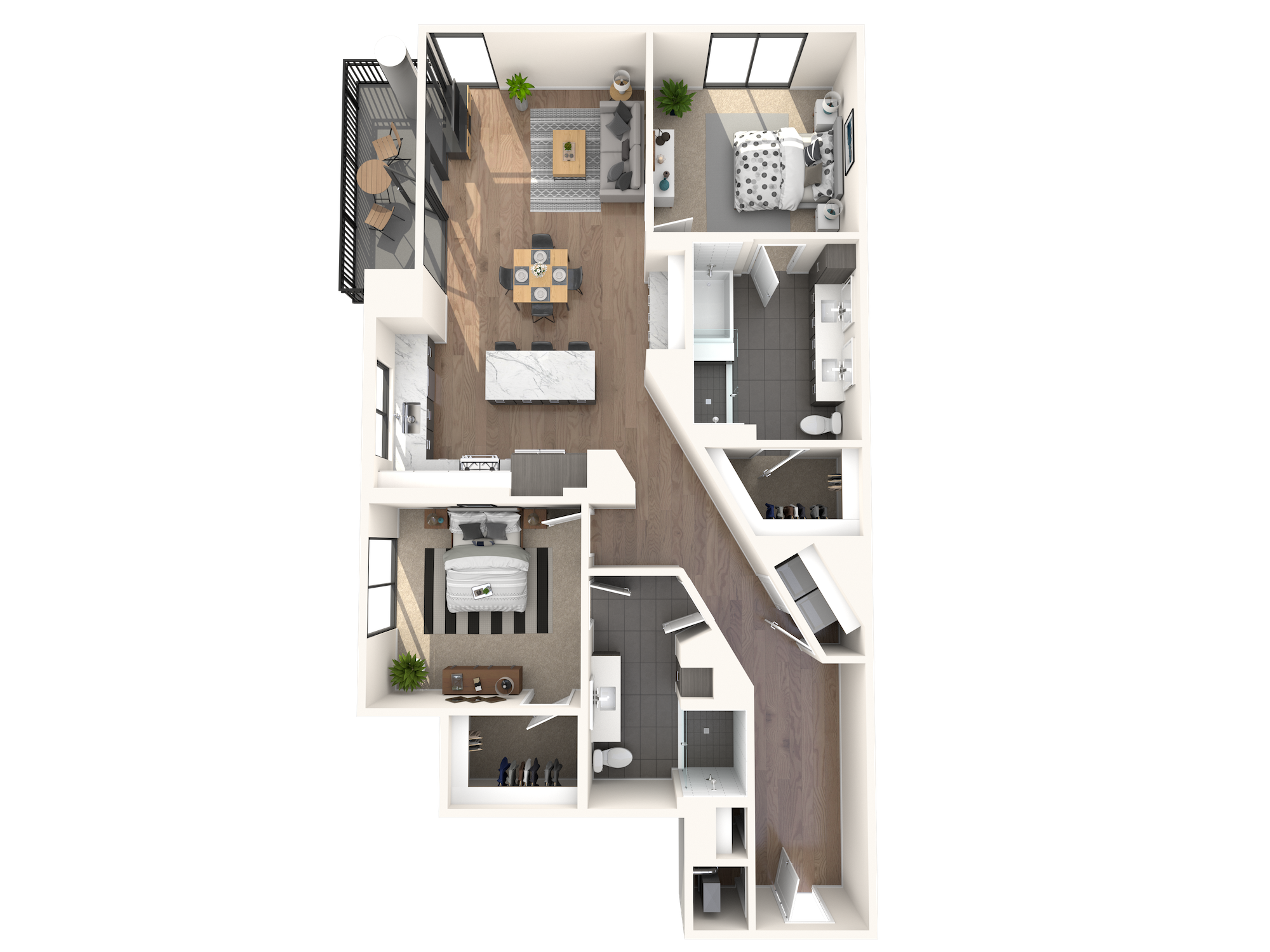 B4 floor plan