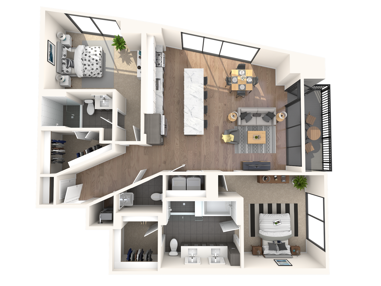 B6 floor plan