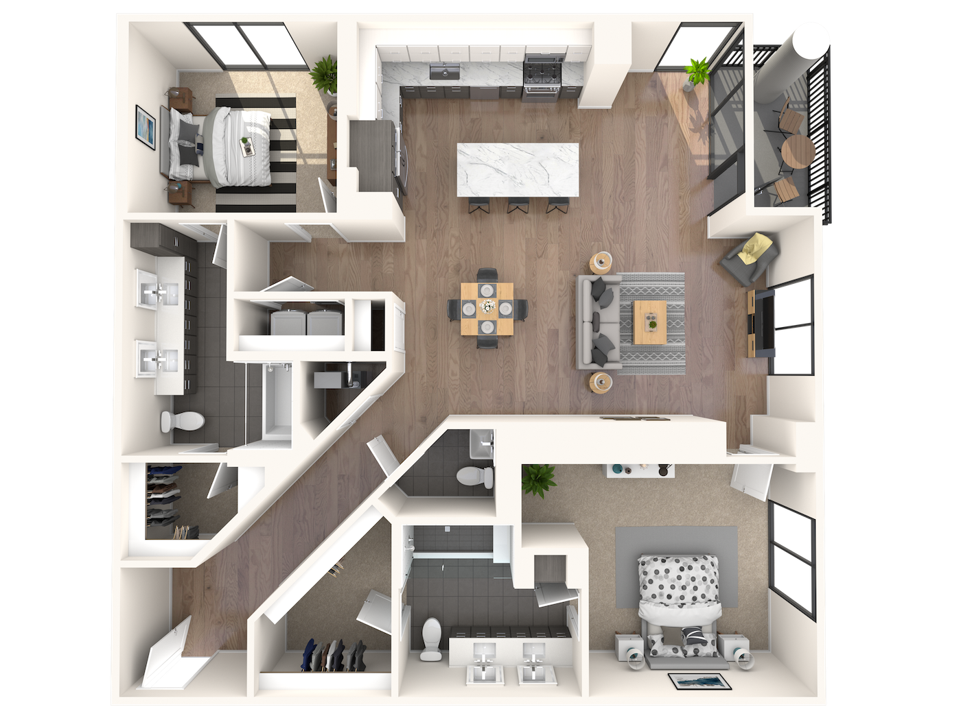 B8 floor plan