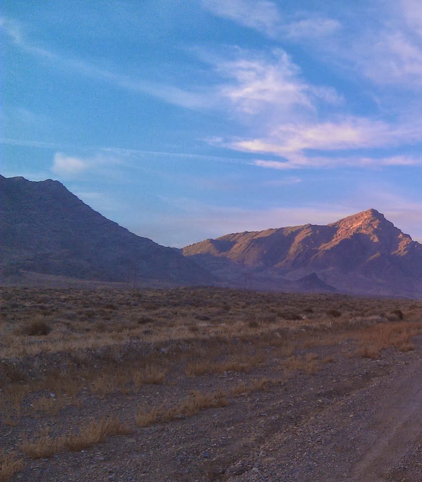 Mountain Range in West Wendover, Nevada