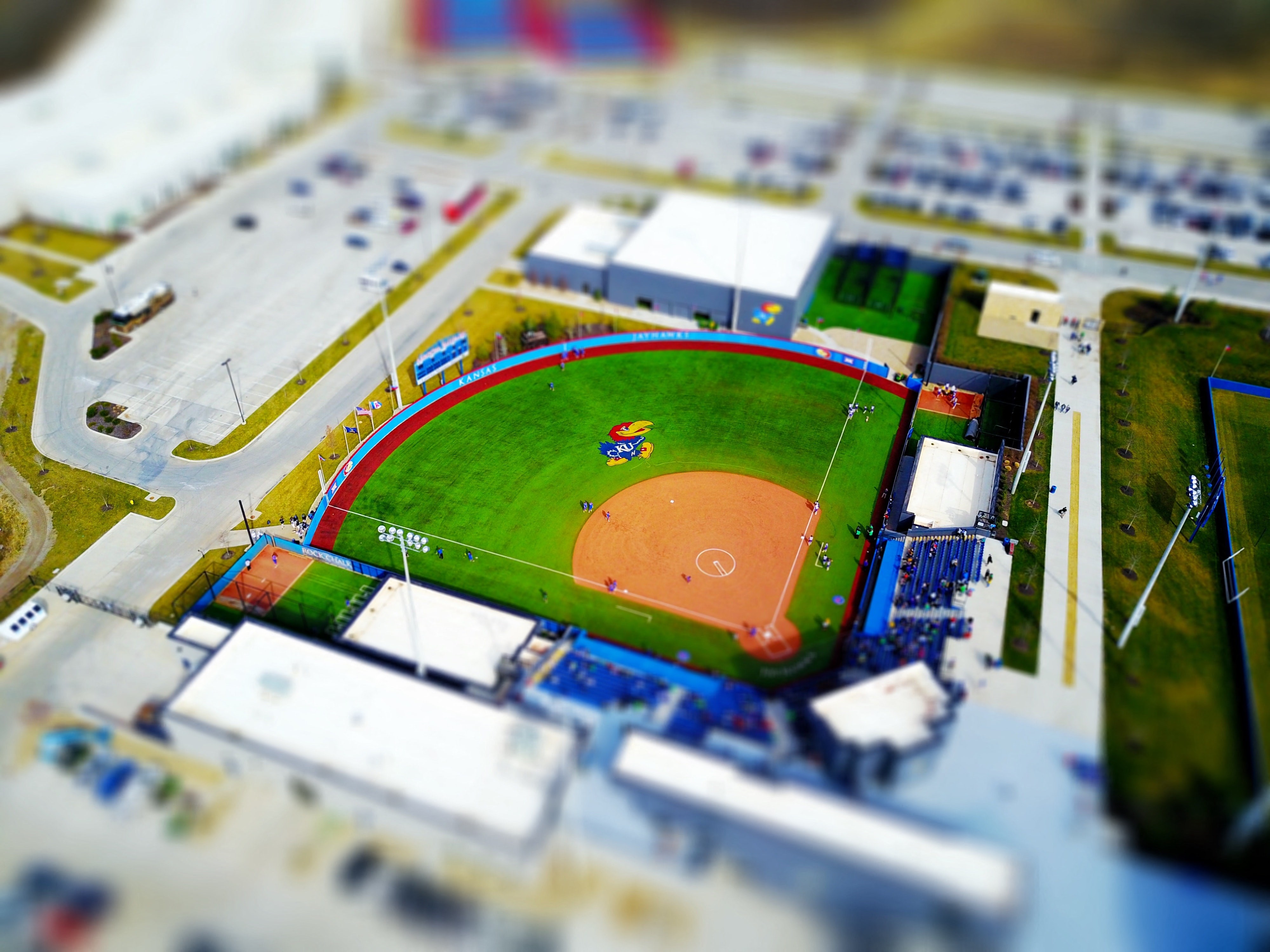 Aerial view of Baseball Field