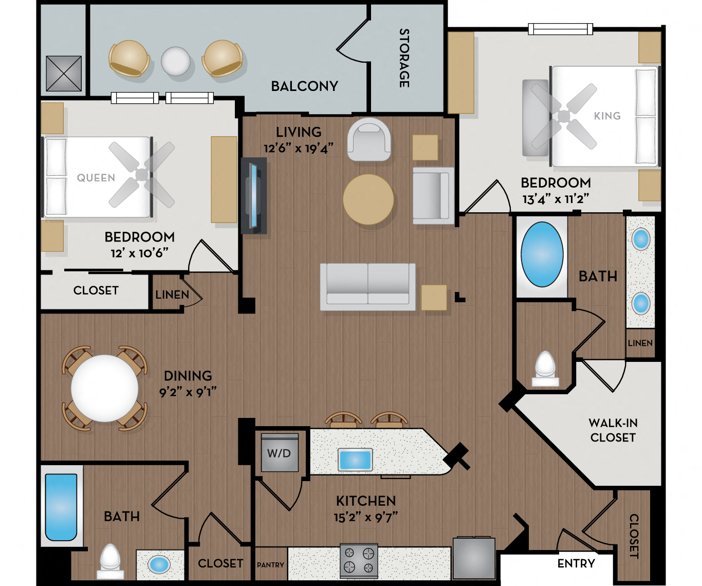 Tramonto floor plan