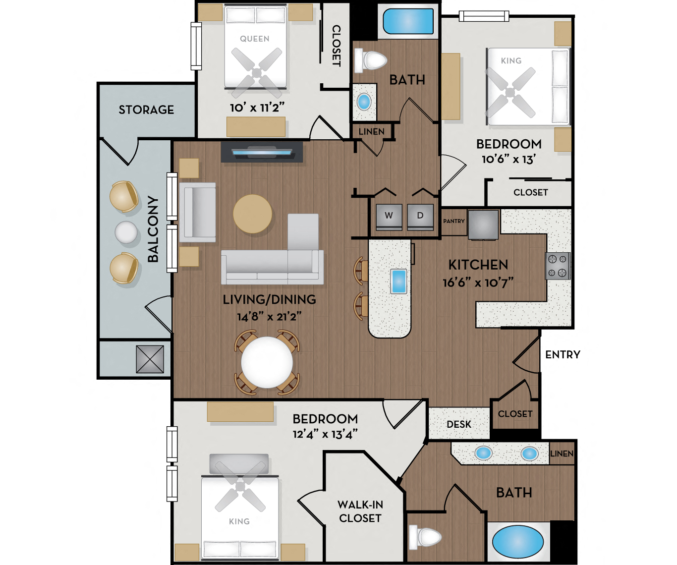 Giardino floor plan
