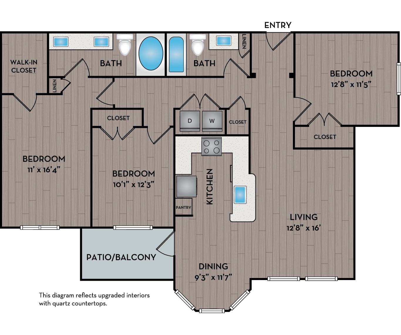 Sunset floor plan