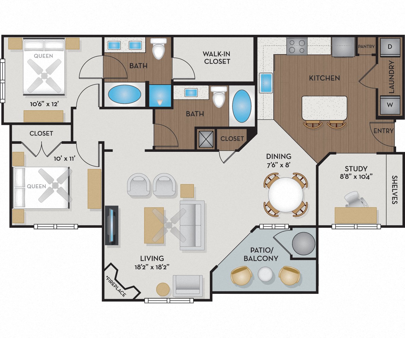 Travis floor plan