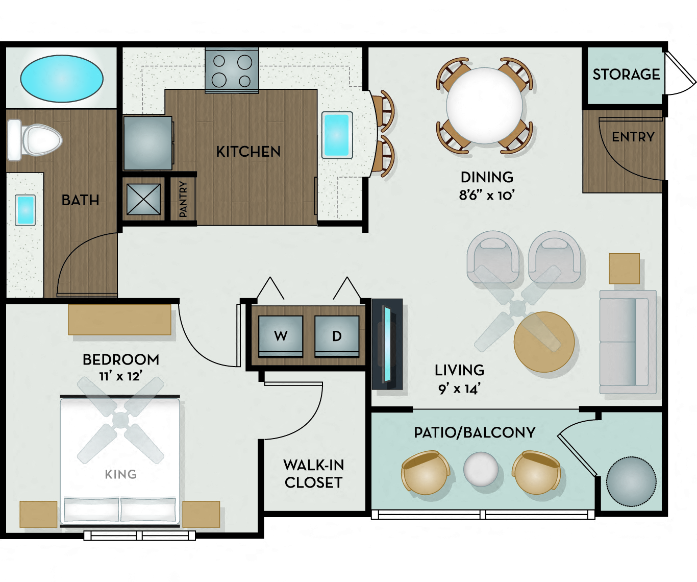 Austin floor plan