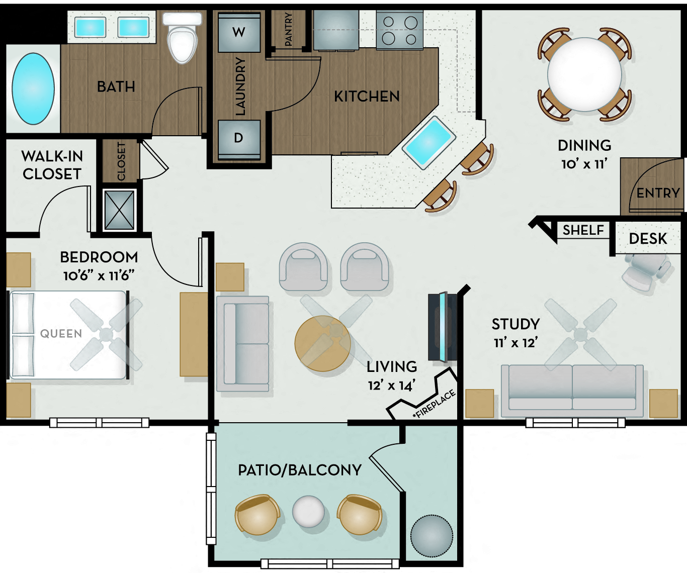Amarillo floor plan