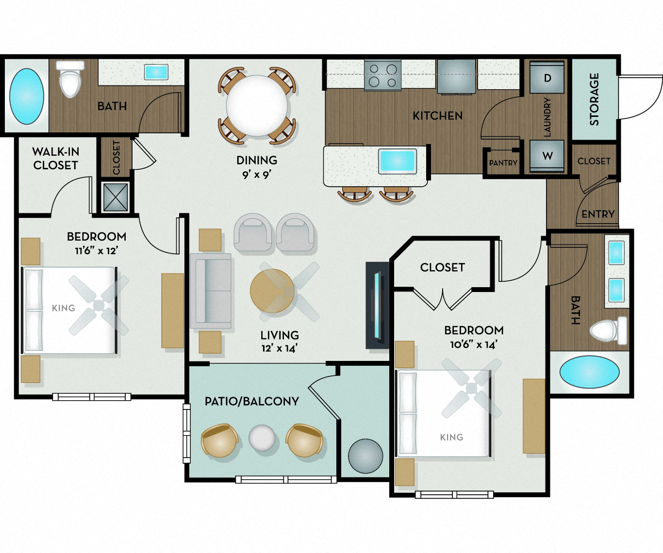 Laredo floor plan