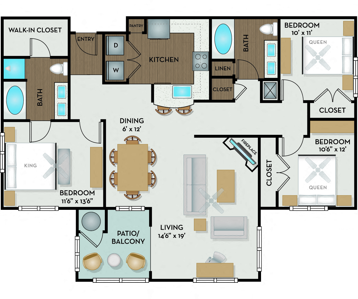 Del Rio floor plan