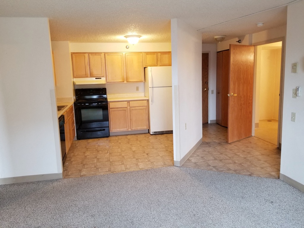 two bedroom two bathroom accessible style view from living room