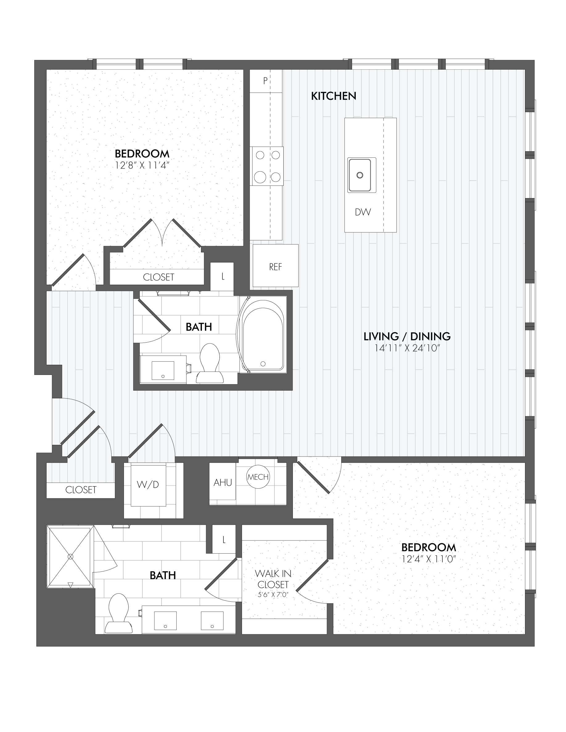 Unit 1421 floorplan thumb image