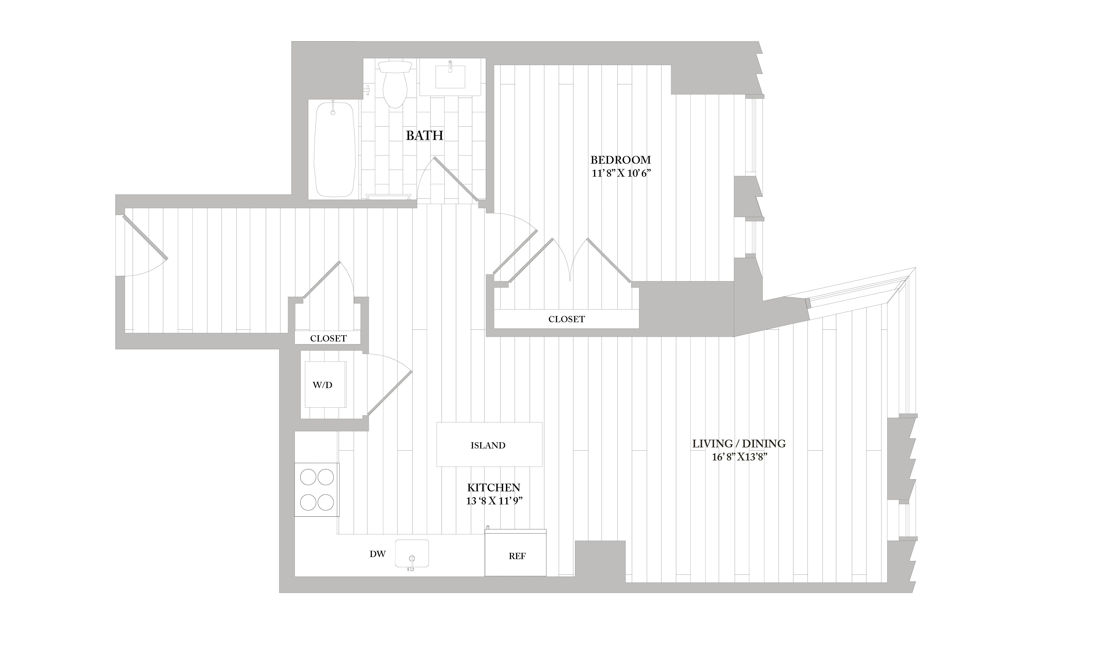 Apartment 0503 floorplan