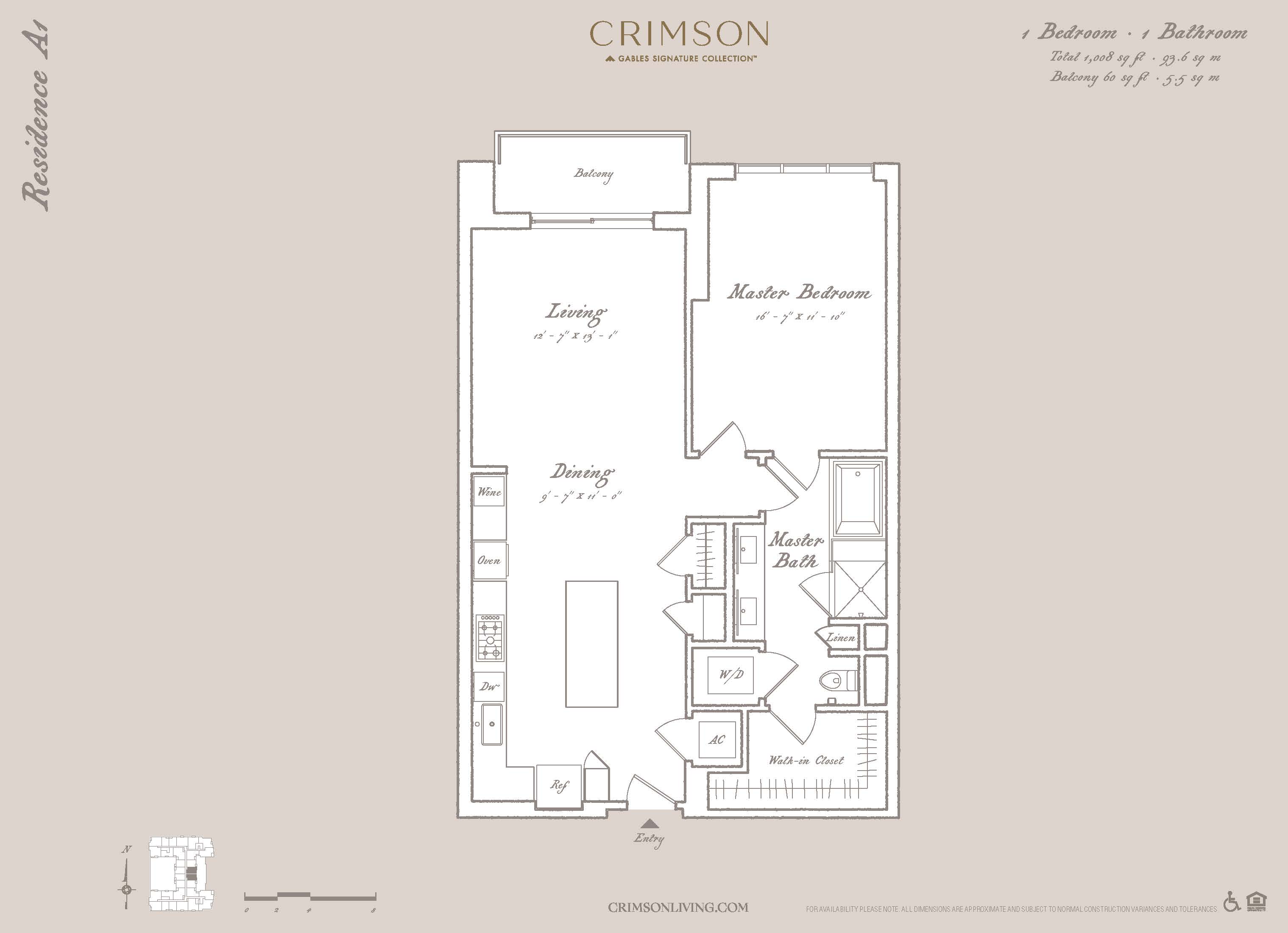 Residence A1 floor plan