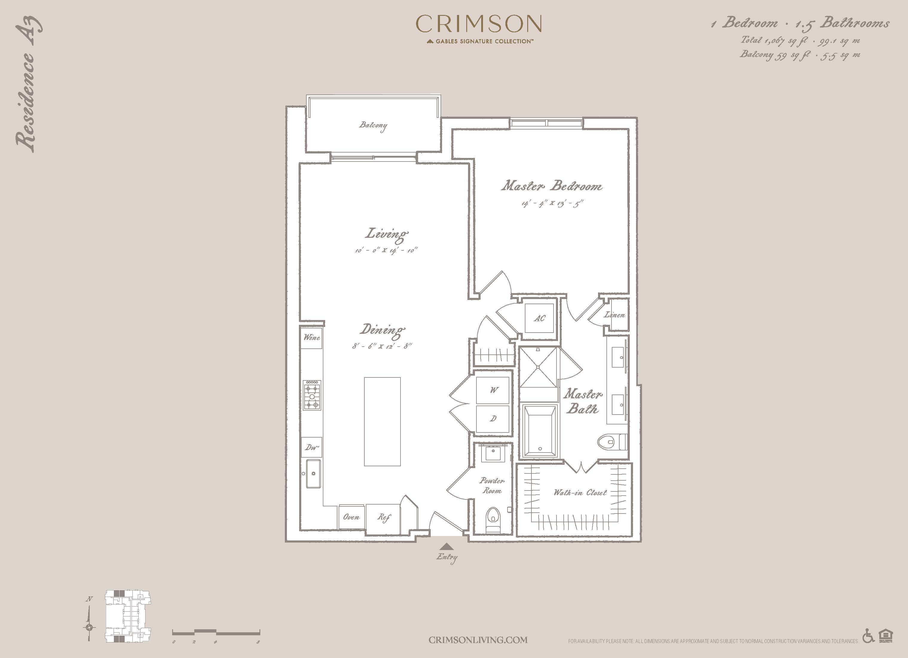 Residence A3 floor plan