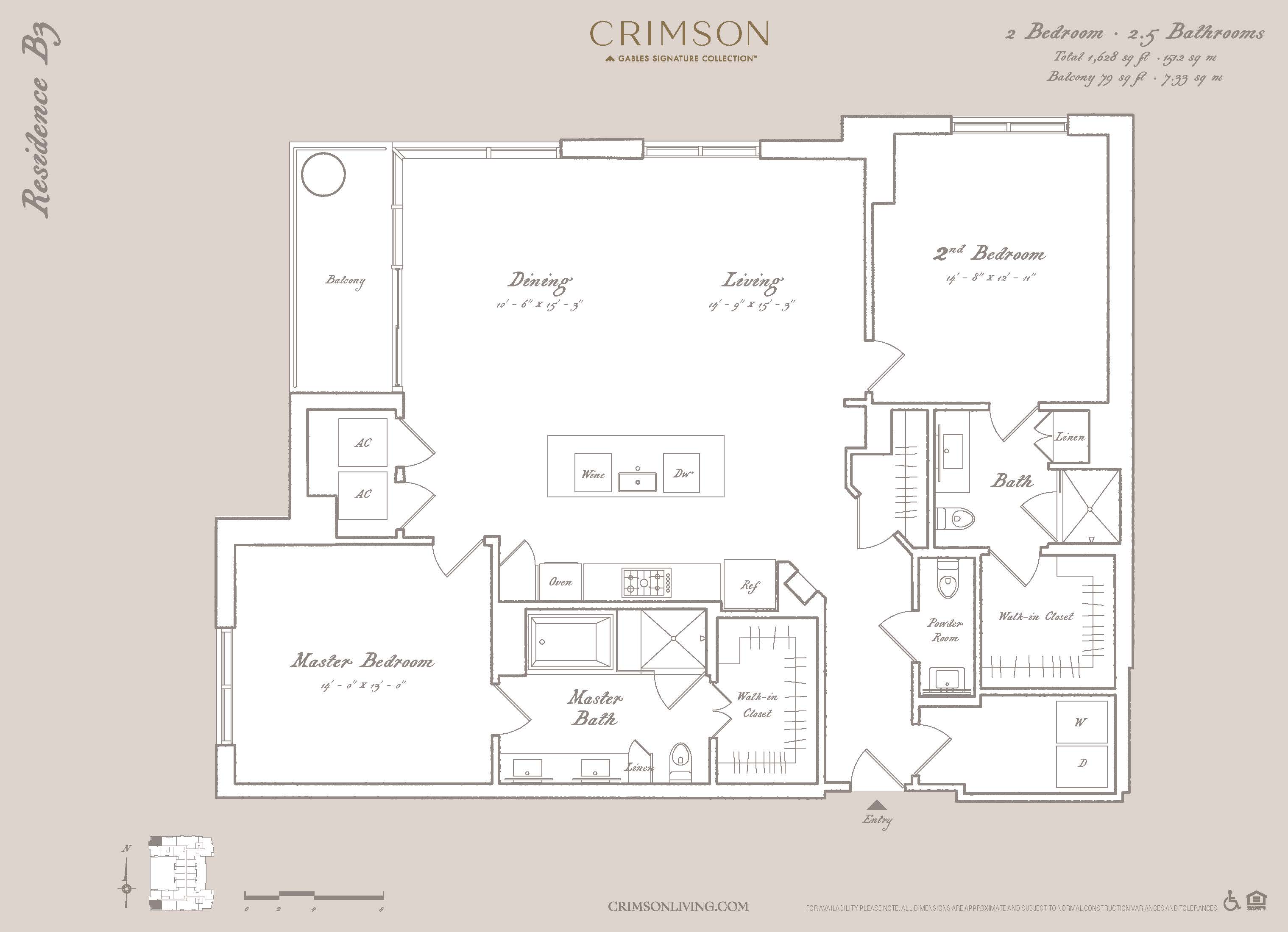 Residence B3 floor plan