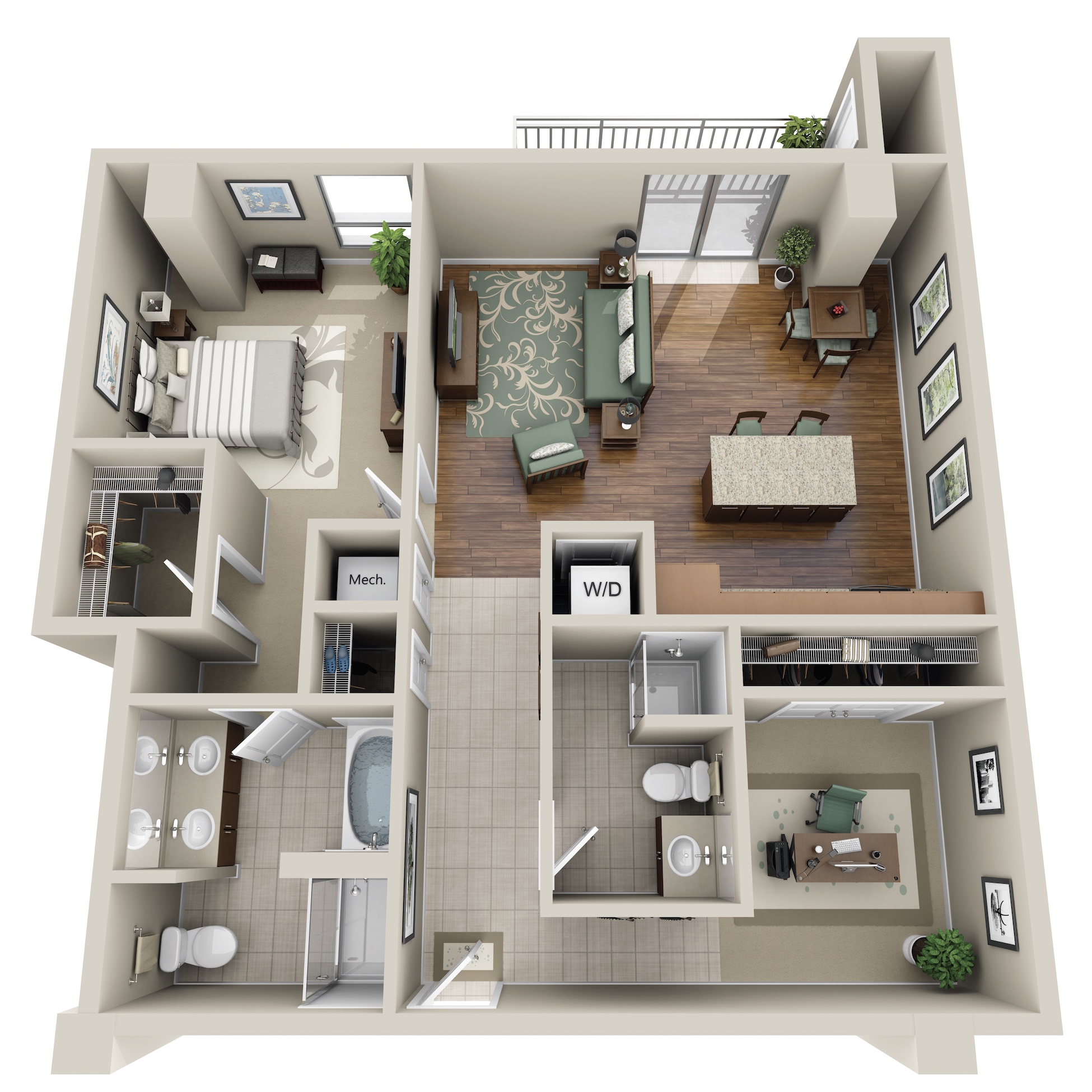 A10-S floor plan
