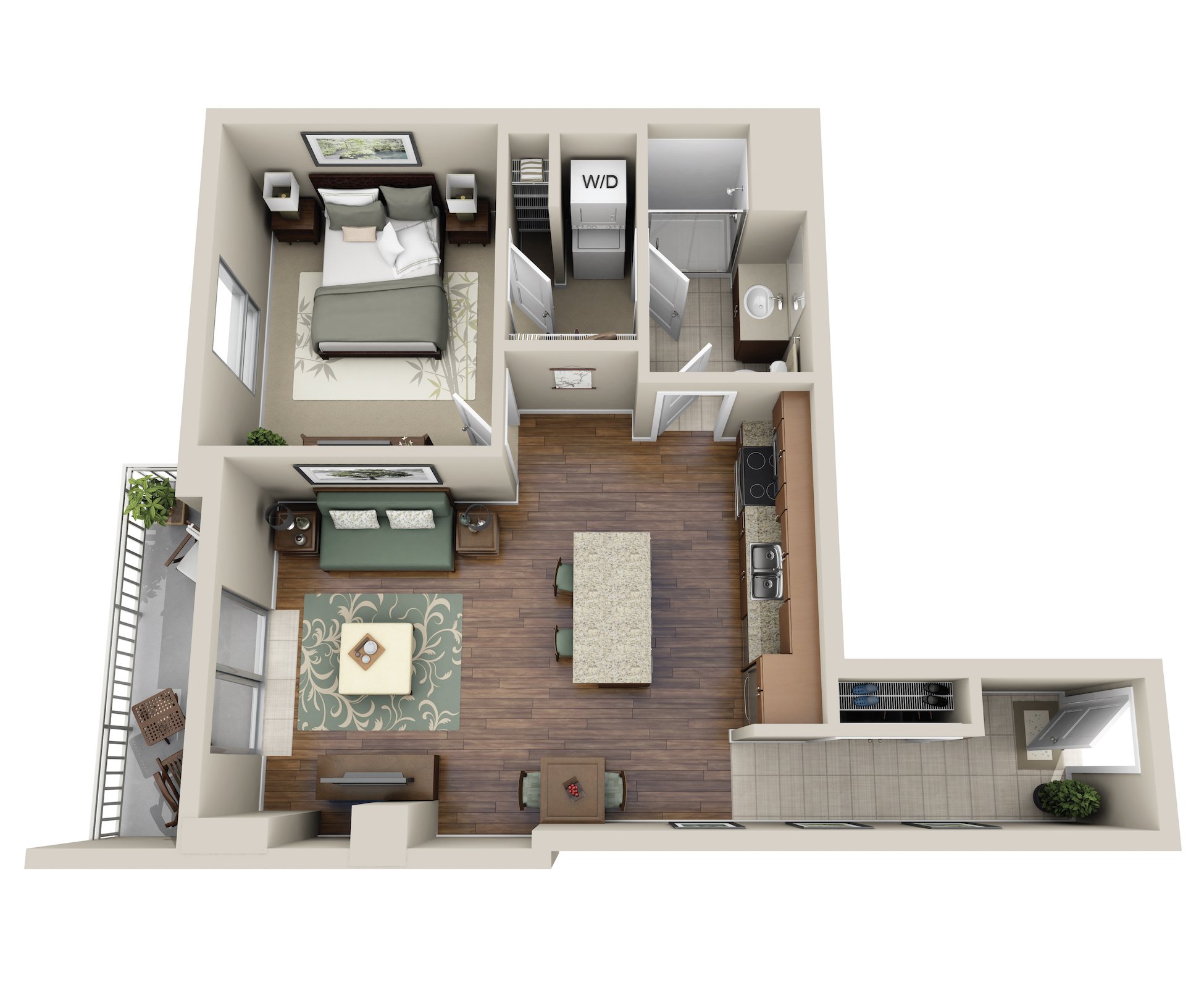 A1 floor plan