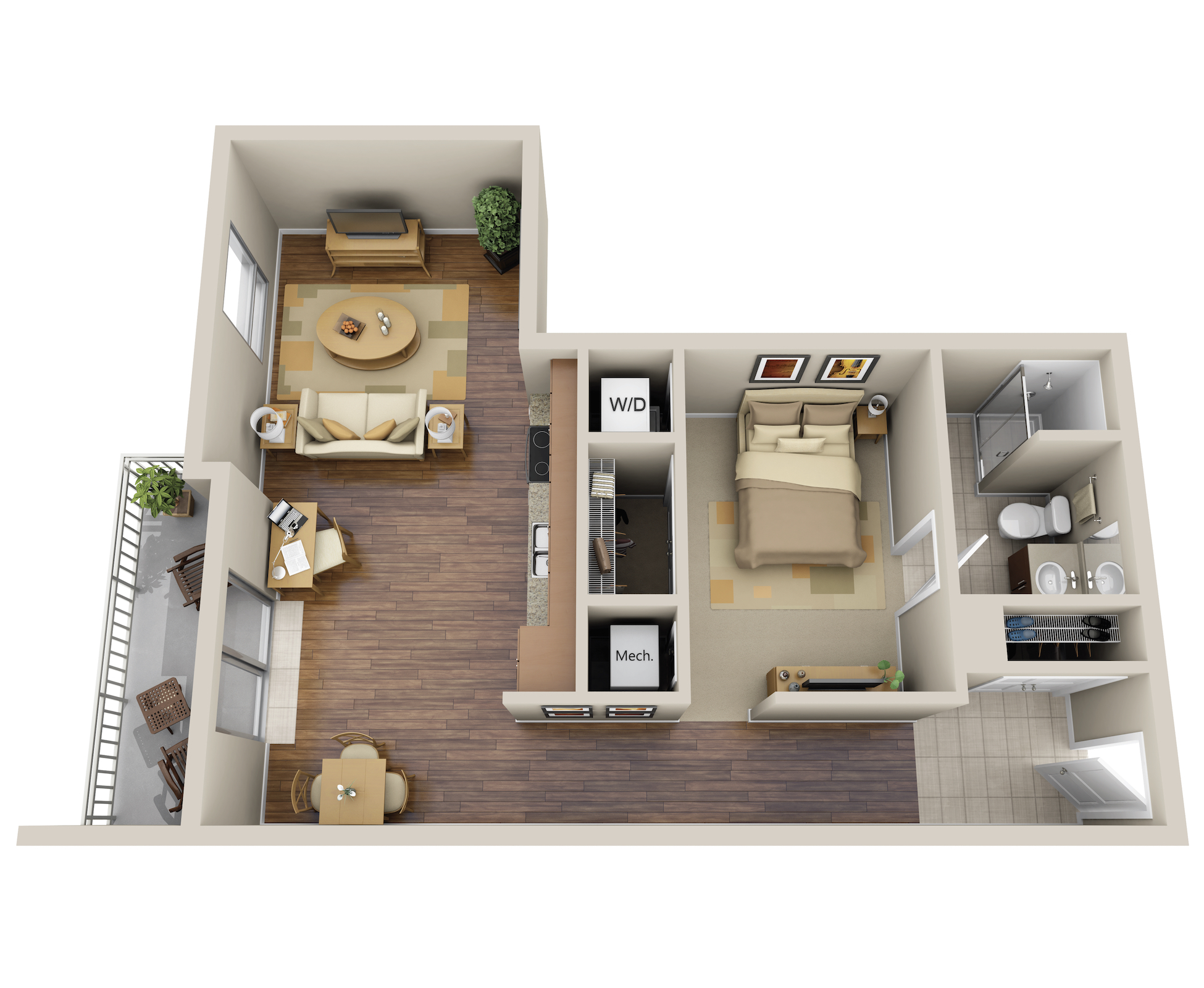 A2-L floor plan