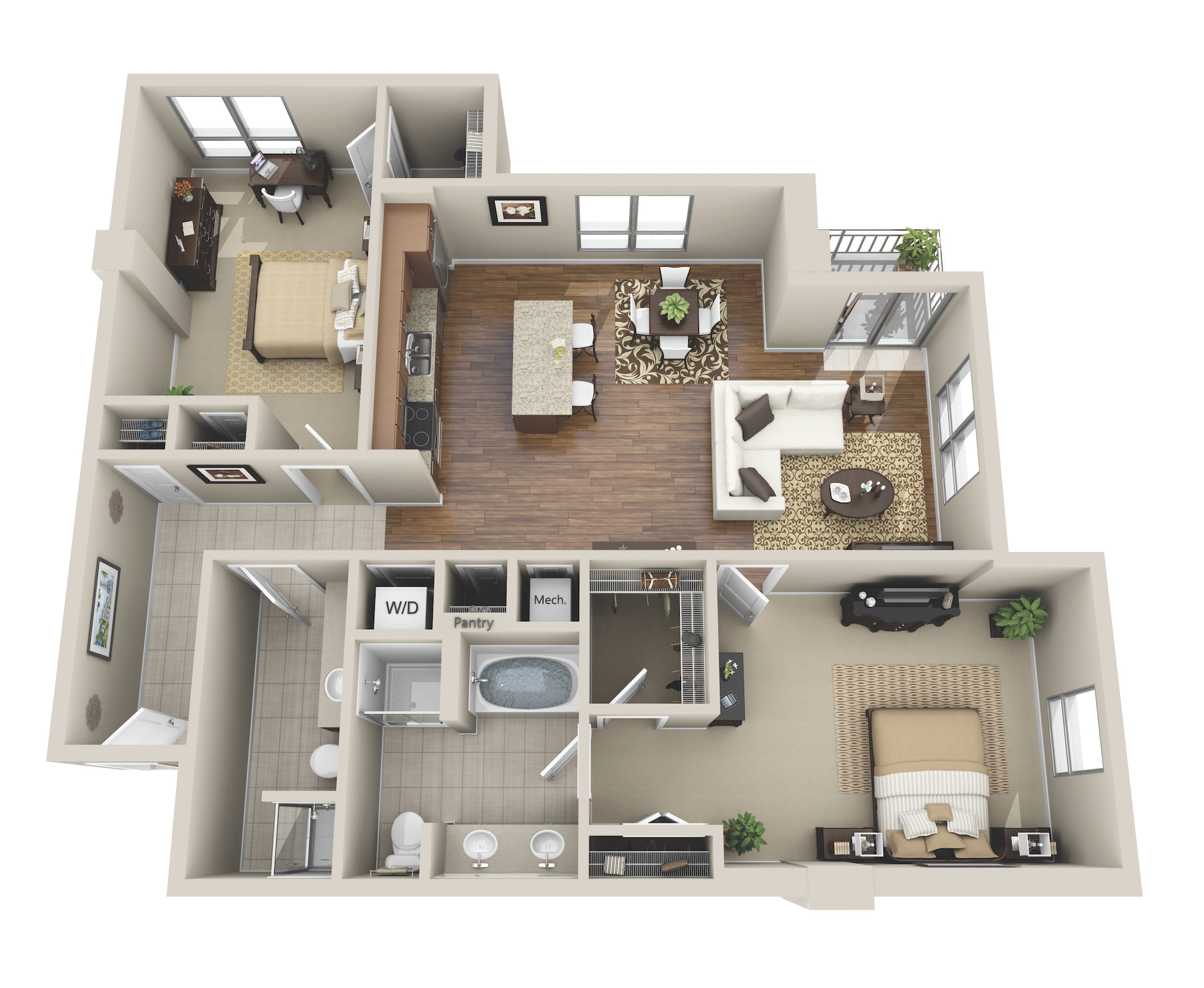 B4 floor plan