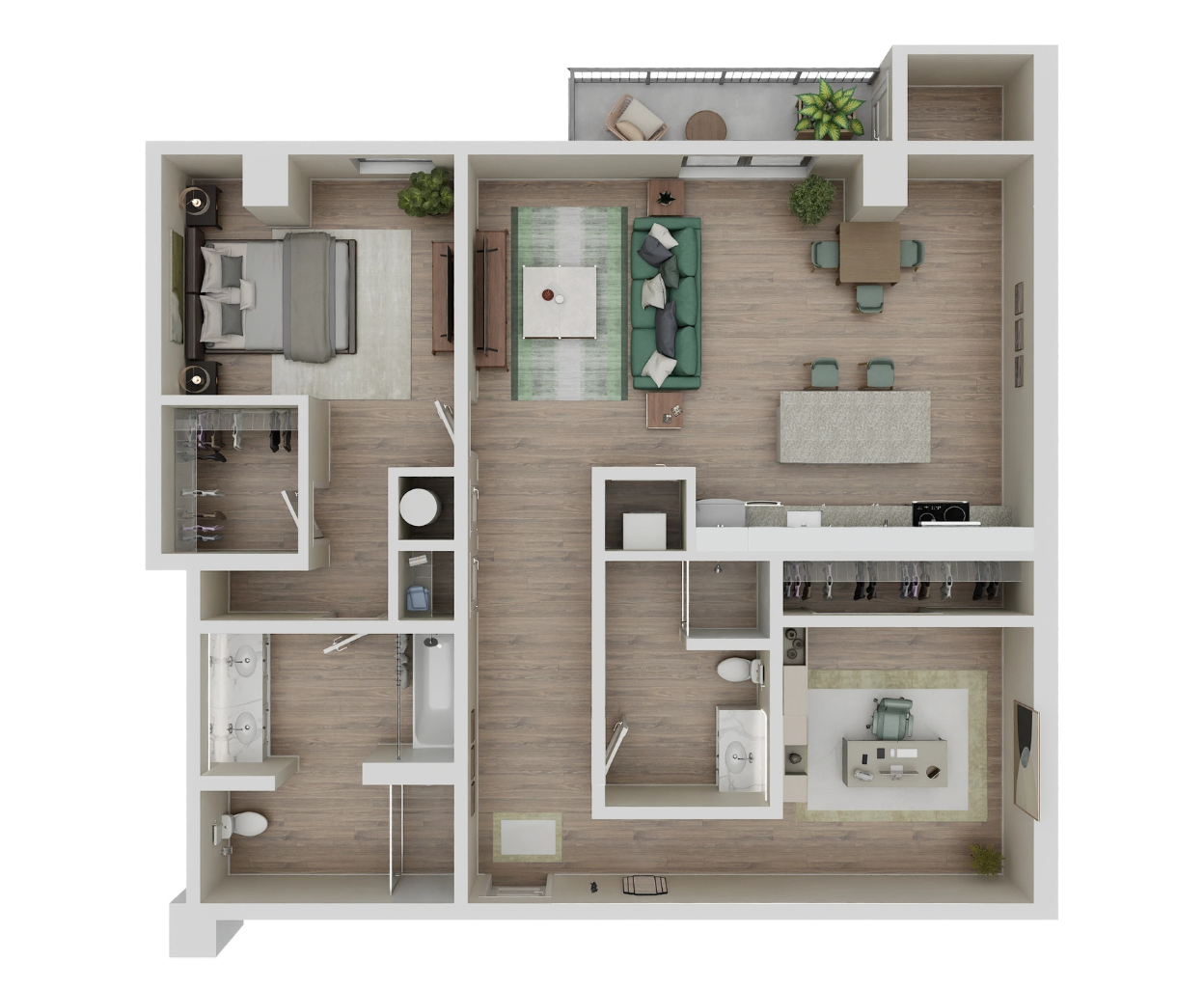 A10-S - Renovated floor plan