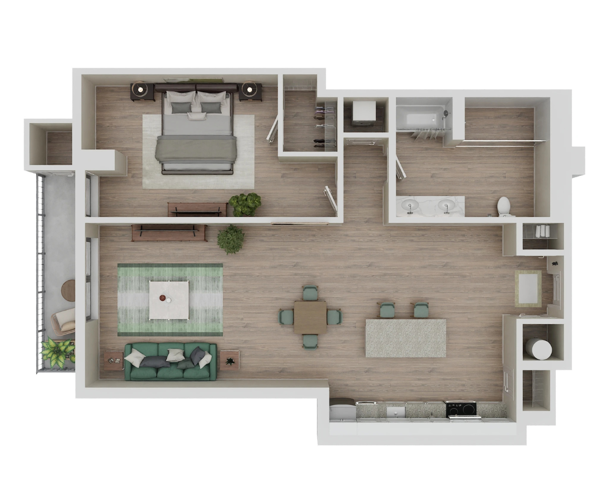 A3 - Renovated floor plan
