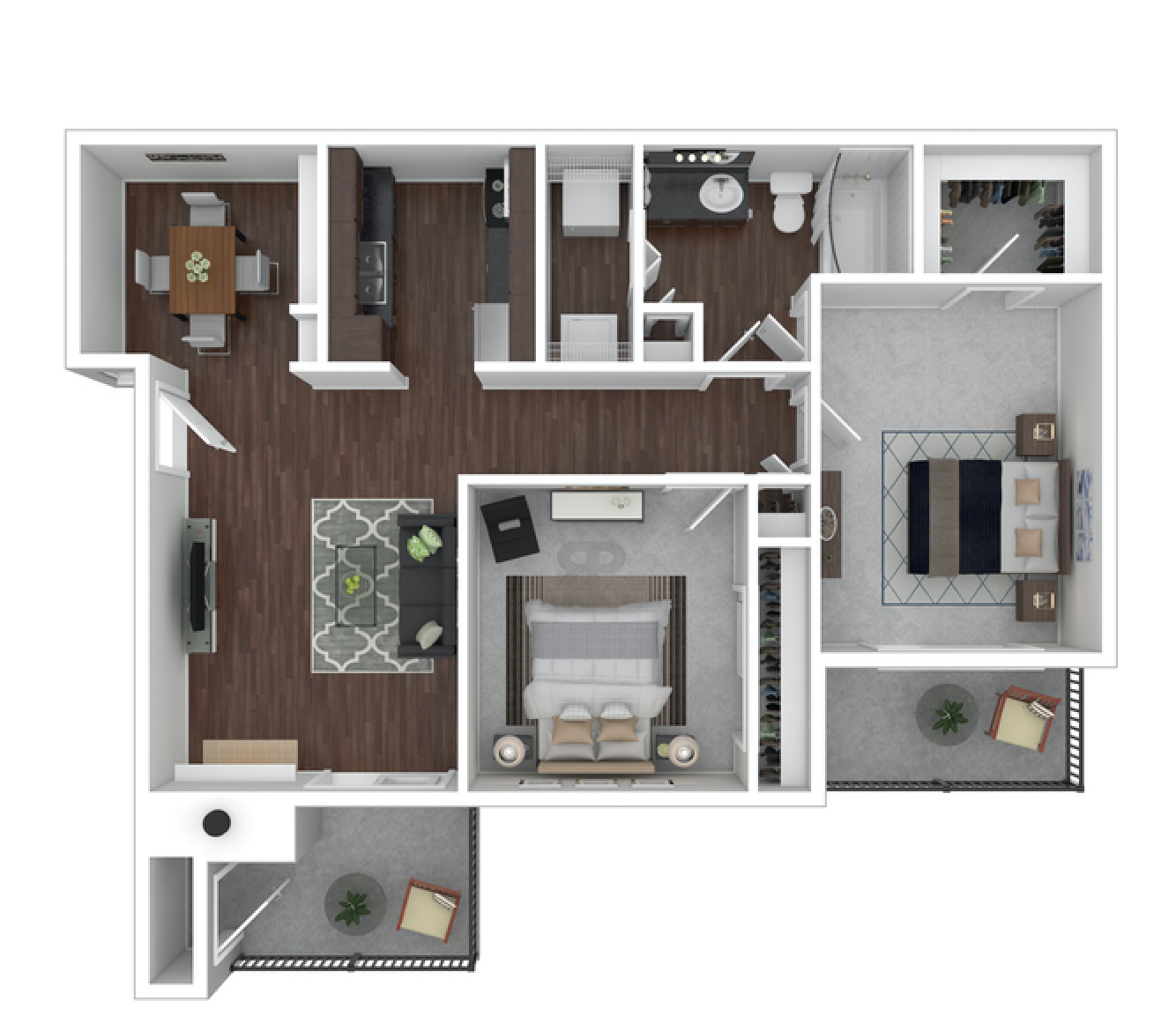 Floor plan layout diagram for B1